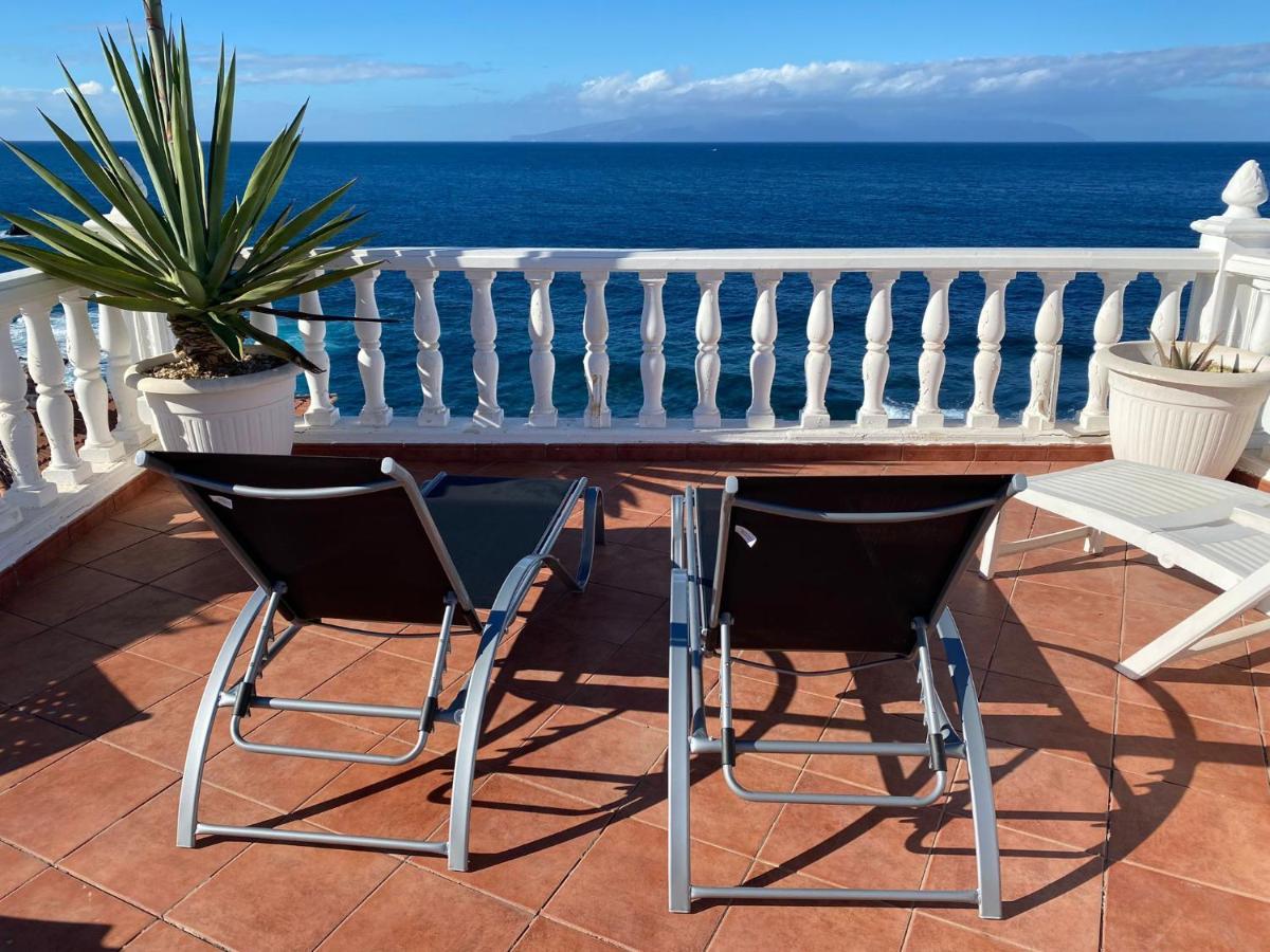 1St Line Sea View & Rooftop - Arena Puerto de Santiago  Bagian luar foto
