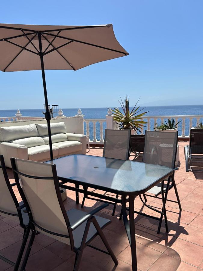 1St Line Sea View & Rooftop - Arena Puerto de Santiago  Bagian luar foto