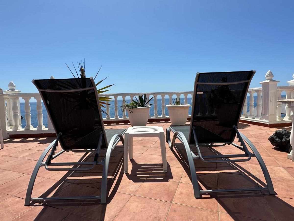 1St Line Sea View & Rooftop - Arena Puerto de Santiago  Bagian luar foto