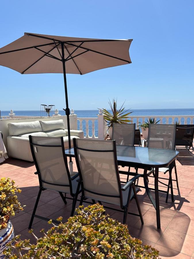 1St Line Sea View & Rooftop - Arena Puerto de Santiago  Bagian luar foto