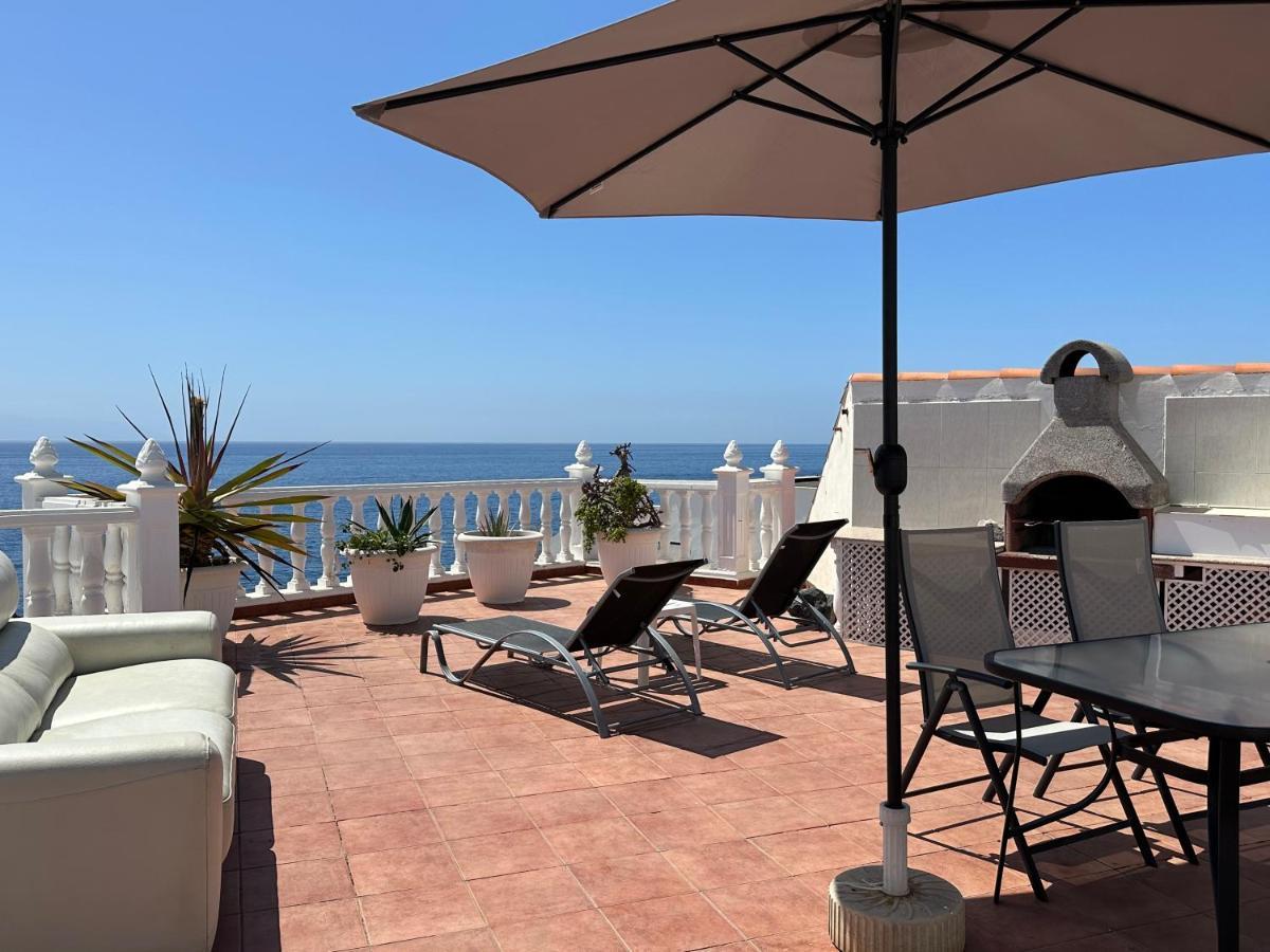 1St Line Sea View & Rooftop - Arena Puerto de Santiago  Bagian luar foto